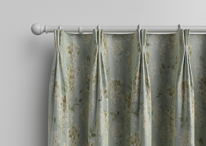 Wisteria Silk, Subtle Blue - Made to Measure Curtains - Image 11